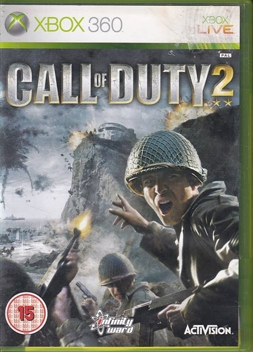 Call of Duty 2 - XBOX Live - XBOX 360 (B Grade) (Genbrug)